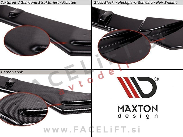 Audi A1 / 8X (10-15) / podaljšek sprednjega odbijača