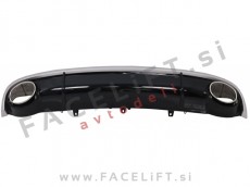 Audi A7 10-14 difuzor z nastavki za izpuh RS7 izgled