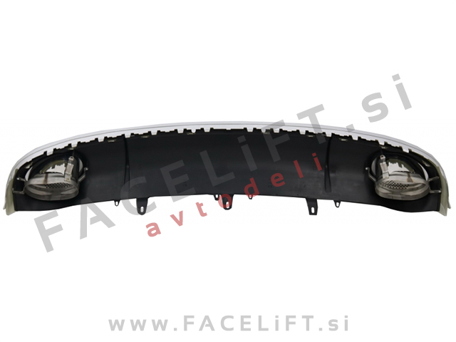 Audi A7 10-14 difuzor z nastavki za izpuh RS7 izgled Audi A7 10-14 difuzor z nastavki za izpuh RS7 izgled