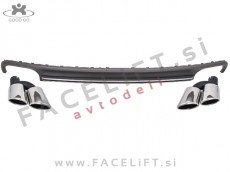 Audi A7 4G 10-14 difuzor z nastavki za izpuh S7 izgled