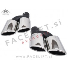 Audi A7 4G 10-18 nastavki za izpuh S line izgled Audi A7 4G 10-18 nastavki za izpuh S line izgled