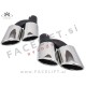 Audi A4 B8 8K 07-15 nastavki za izpuh S line izgled Audi A4 B8 8K 07-15 nastavki za izpuh S line izgled