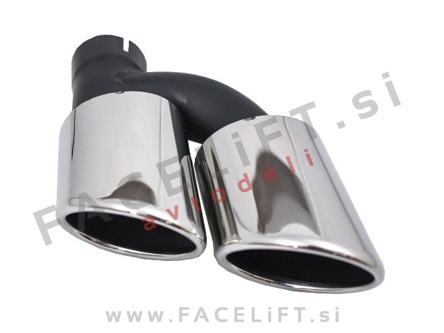 Audi A4 B8 8K 07-15 nastavki za izpuh S line izgled Audi A4 B8 8K 07-15 nastavki za izpuh S line izgled