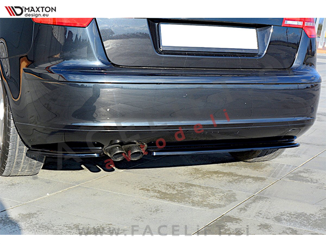 Audi A3 Sportback 8PA 04-12 podaljšek zadnjega odbijača Audi A3 Sportback 8PA 04-12 podaljšek zadnjega odbijača