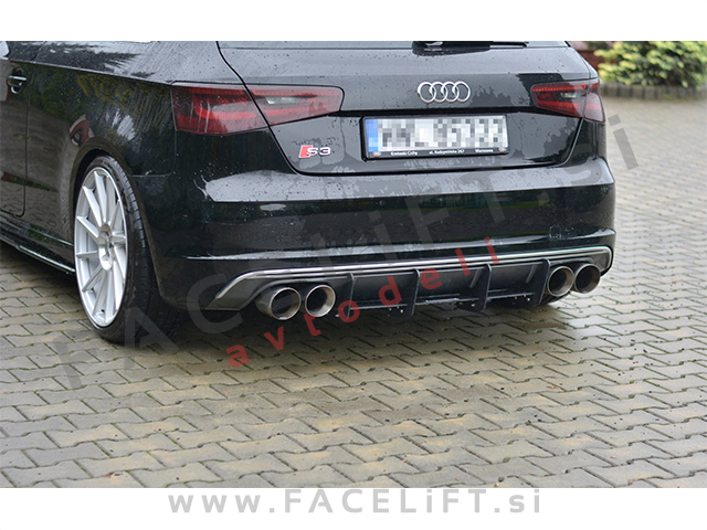 Audi A3 / 8V (12-16) / difuzor zadnjega odbijača Audi A3 / 8V (12-16) / difuzor zadnjega odbijača