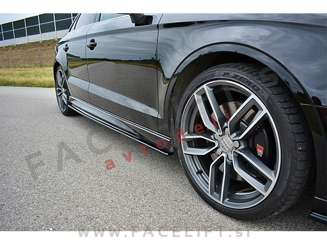 Audi A3 Limuzina 8V 12-20 podaljški pragov Audi A3 Limuzina 8V 12-20 podaljški pragov