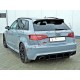 Audi RS3 Sportback 8V 12-16 difuzor zadnjega odbijača Audi RS3 Sportback 8V 12-16 difuzor zadnjega odbijača