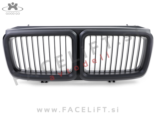 BMW 7 / E32 (86-94) / ledvičke / črne (mat)