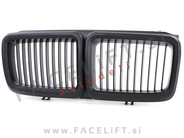 BMW 7 / E32 (86-94) / ledvičke / črne (mat)