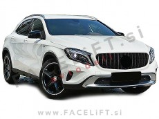 Mercedes GLA X156 16-20 maska črna (sijaj)