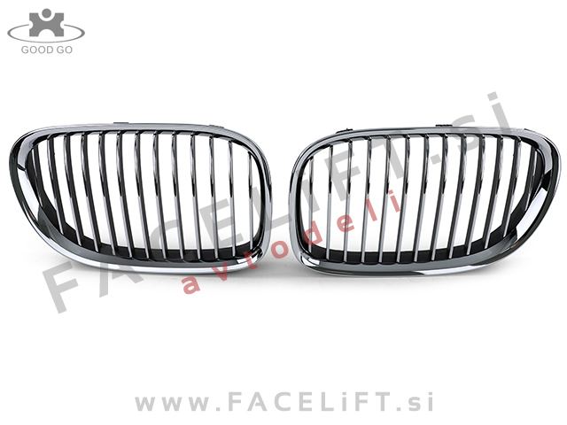 BMW 7 / F01 F02 (08-16) / ledvičke / kromirane (sijaj)