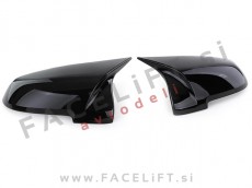 BMW 5 F10 F11 LCI 13-17 pokrovi ogledal M5 izgled črni (sijaj)