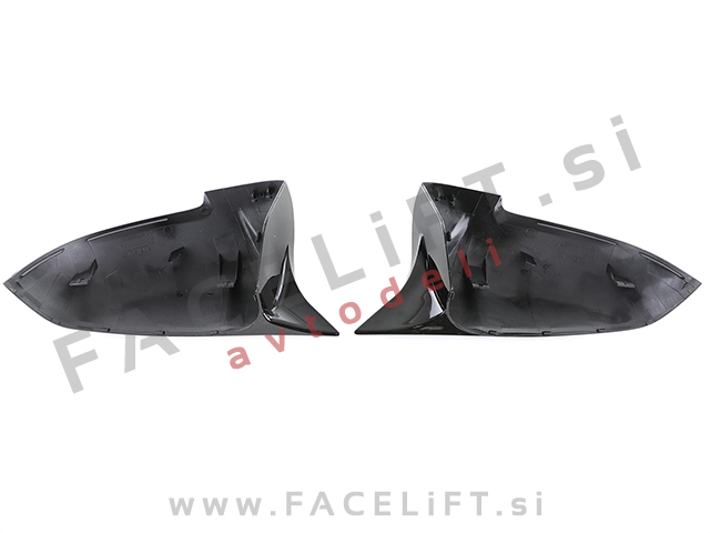 BMW 7 / F01 F02 (12-15) / pokrovi ogledal / M7 / črni (sijaj)