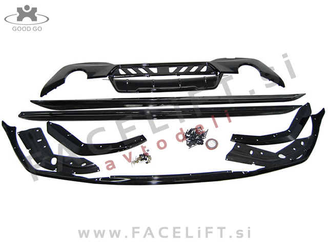 BMW 3 G20 G21 19- M-Performance paket črni (sijaj)