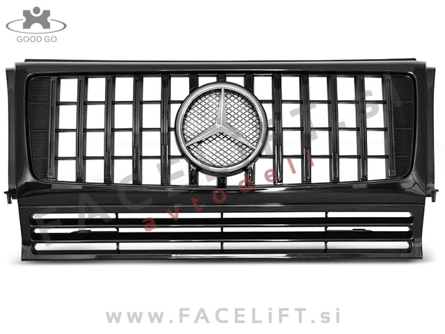 Mercedes G W463 89-18 maska črna sijaj