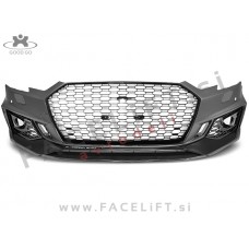 Audi A4 B9 8W 15-19 sprednji odbijač RS4 izgled PDC SRA Audi A4 B9 8W 15-19 sprednji odbijač RS4 izgled PDC SRA