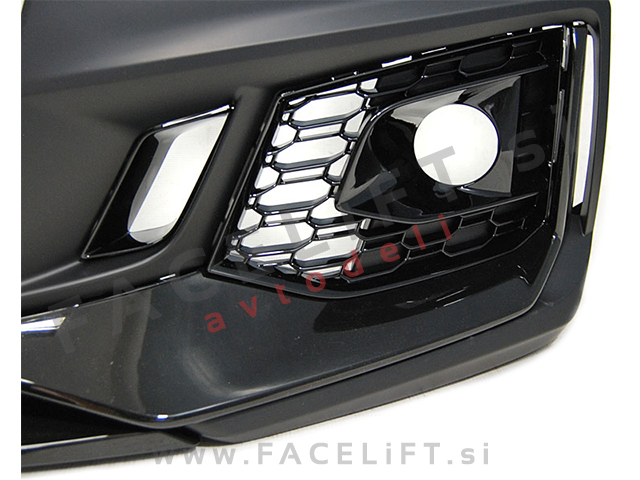 Audi A4 B9 8W 15-19 sprednji odbijač RS4 izgled PDC SRA Audi A4 B9 8W 15-19 sprednji odbijač RS4 izgled PDC SRA