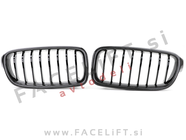 BMW 3 F30 F31 11-19 ledvičke karbon sijaj BMW 3 F30 F31 11-19 ledvičke karbon sijaj