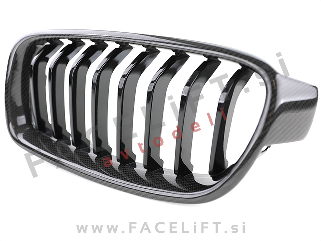 BMW 3 F30 F31 11-19 ledvičke karbon sijaj BMW 3 F30 F31 11-19 ledvičke karbon sijaj
