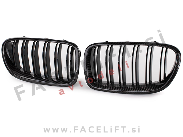 BMW 5 F10 F11 10-17 ledvičke karbon (sijaj)