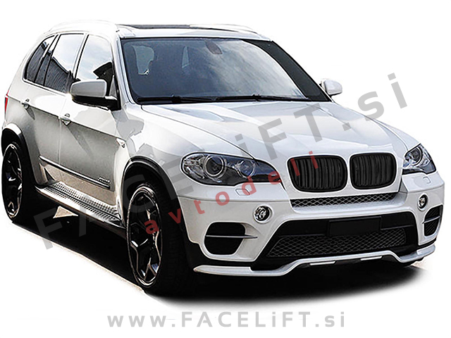 BMW X6 E71 E72 08-14 ledvičke karbon sijaj
