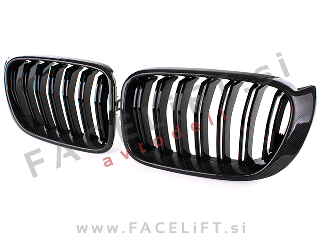 BMW X4 F26 14-18 ledvičke karbon (sijaj)