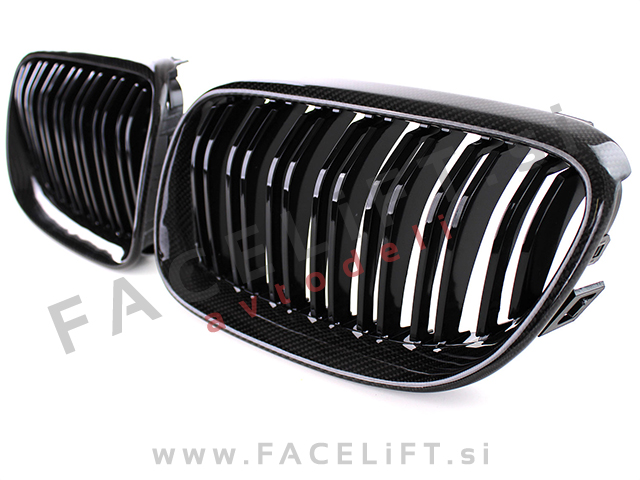 BMW 3 / E92 E93 LCI (10-13) / ledvičke / karbon (sijaj)