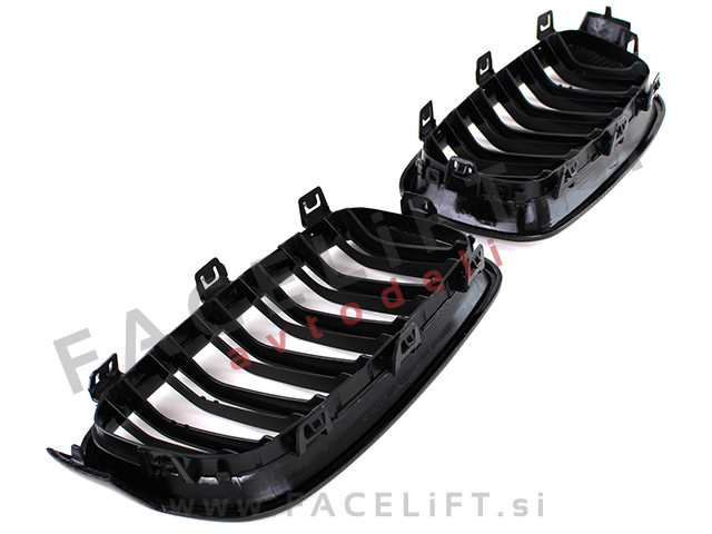 BMW 3 F30 F31 11-19 ledvičke karbon sijaj