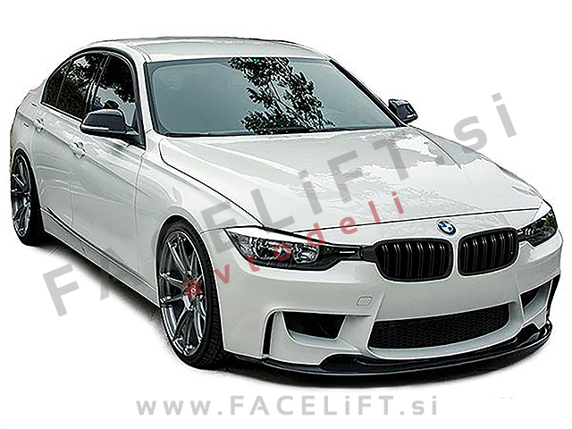 BMW 3 F30 F31 11-19 ledvičke karbon sijaj