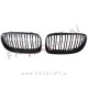 BMW 3 E90 E91 LCI 08-12 ledvičke karbon sijaj