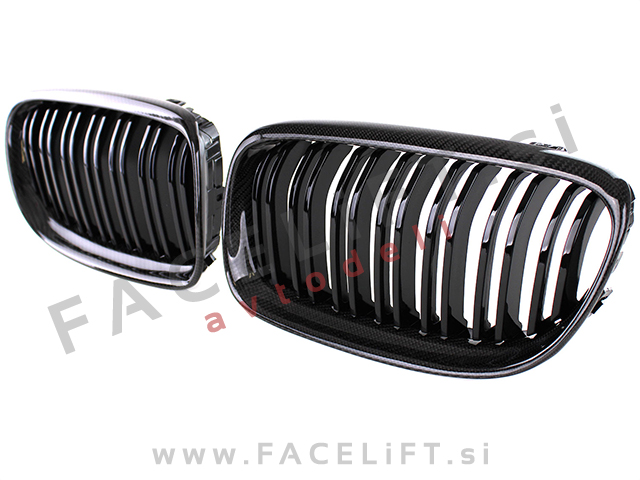 BMW 3 E90 E91 LCI 08-12 ledvičke karbon sijaj BMW 3 E90 E91 LCI 08-12 ledvičke karbon sijaj
