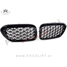 BMW 5 G30 G31 17-20 ledvičke črne kromirane (sijaj)