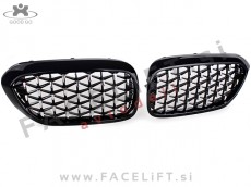 BMW 5 G30 G31 17-20 ledvičke črne kromirane (sijaj)