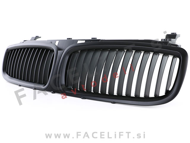 BMW 7 / E65 E66 (01-05) / ledvičke / črne (mat)