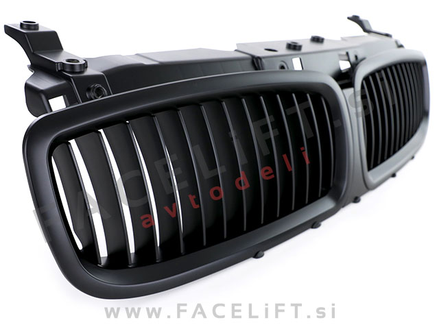 BMW 7 / E65 E66 (01-05) / ledvičke / črne (mat)