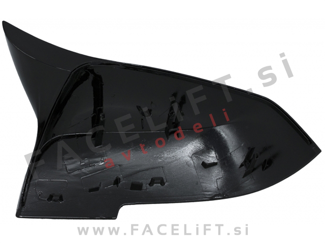 BMW 1 F20 11-19 pokrovi ogledal M1 izgled črni (sijaj)