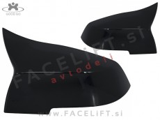 BMW 3 F30 F31 11-19 pokrovi ogledal M3 izgled črni (sijaj)