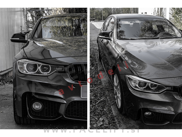BMW 4 F32 F33 F36 13- pokrovi ogledal M4 izgled črni (sijaj) BMW 4 F32 F33 F36 13- pokrovi ogledal M4 izgled črni (sijaj)