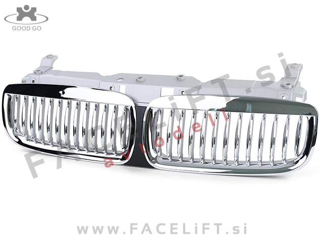 BMW 7 / E65 E66 (01-05) / ledvičke / kromirane (sijaj)