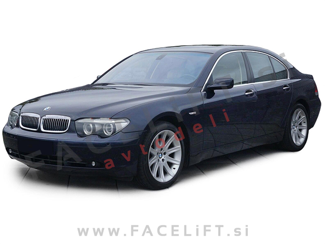 BMW 7 / E65 E66 (01-05) / ledvičke / kromirane (sijaj)