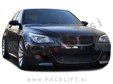 BMW 5 E60 E61 03-10 ledvičke črne (mat)