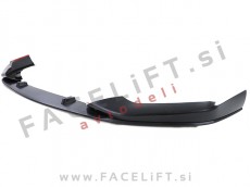 BMW 5 G30 G31 17-20 podaljšek sprednjega odbijača črni (mat)