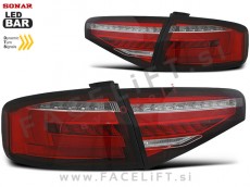 Audi A4 B8 Limuzina 11-15 zadnje LED luči DTS