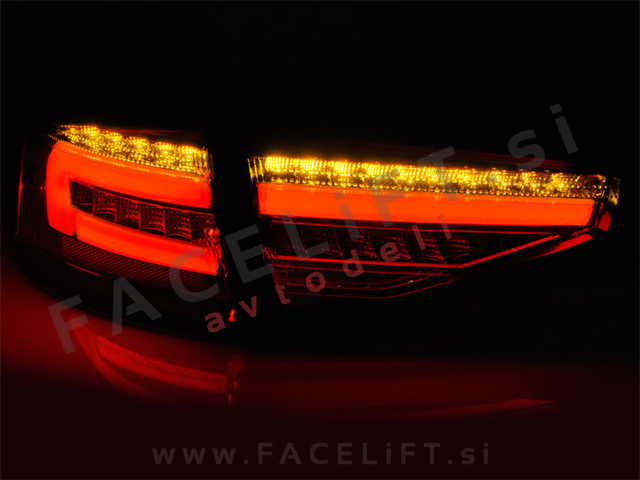 Audi A4 B8 Limuzina 11-15 zadnje LED luči DTS