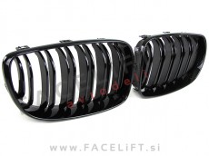 BMW 1 E81 E82 E87 E88 07-13 ledvičke črne (sijaj)