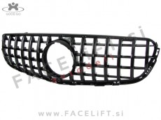 Mercedes GLC X253 15-19 maska črna (sijaj)