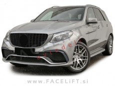 Mercedes GLE W166 15- maska črna (sijaj)