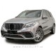 Mercedes GLE W166 15- maska črna kromirana (sijaj)