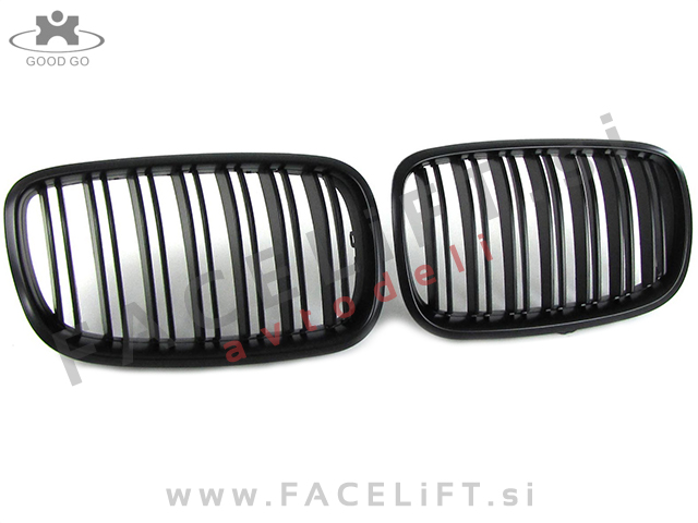 BMW X6 E71 E72 08-14 ledvičke črne mat