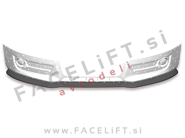 Audi A5 8F 8T 07-11 podaljšek sprednjega odbijača karbon (sijaj)